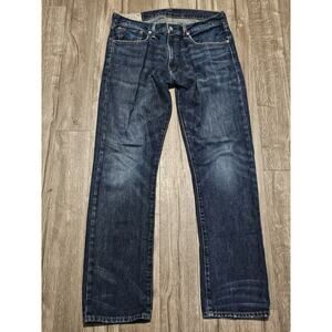 Polo Ralph Lauren Jeans Mens 32x31* Blue Hampton Straight Denim Preppy Casual